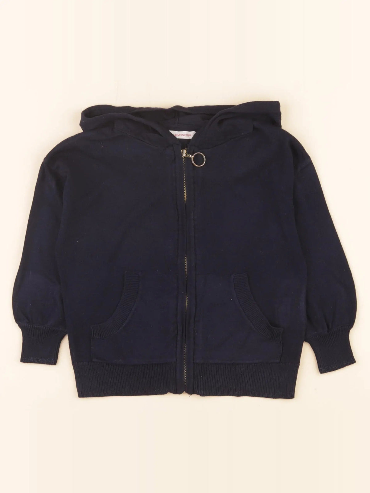 Monoprix - gilet bleu - 4 ans