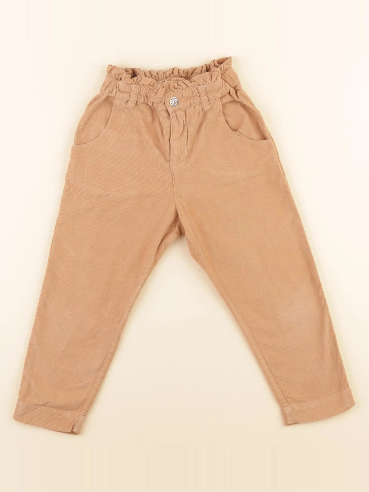 Petit Bateau - pantalon marron - 4 ans