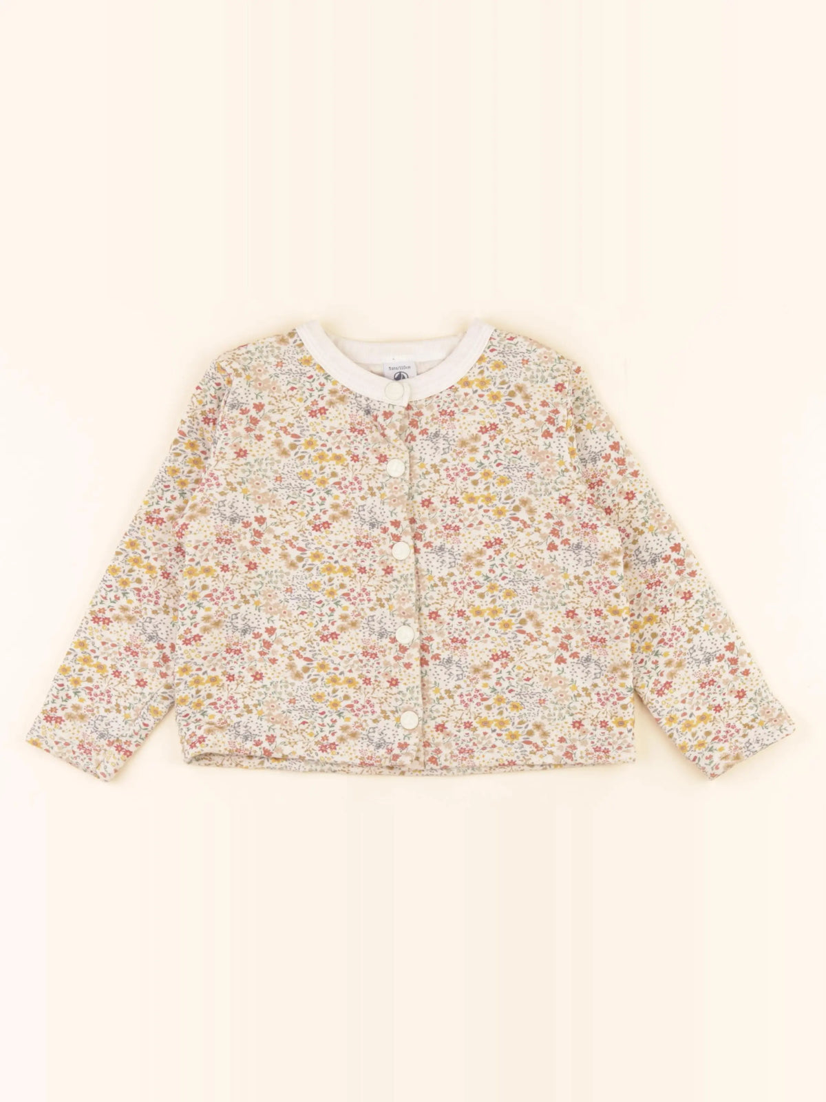 Petit Bateau - sweat multicolore - 5 ans