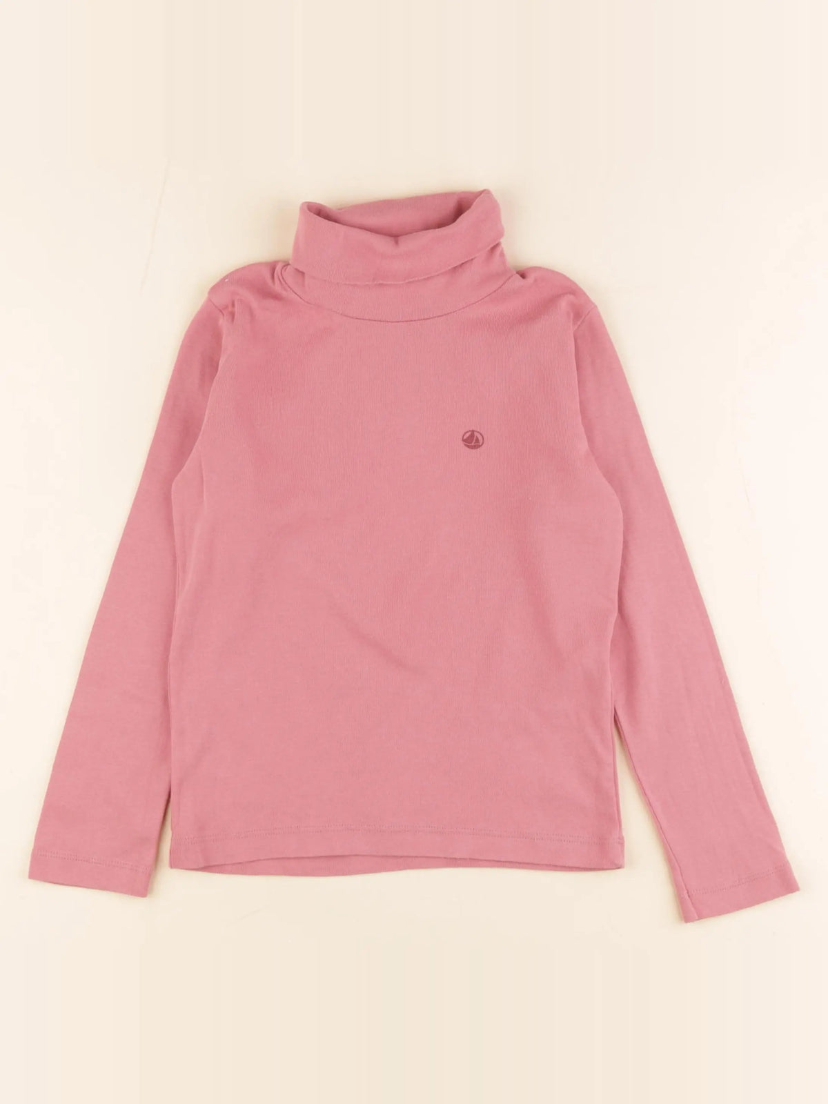 Petit Bateau - sous-pull rose - 6 ans