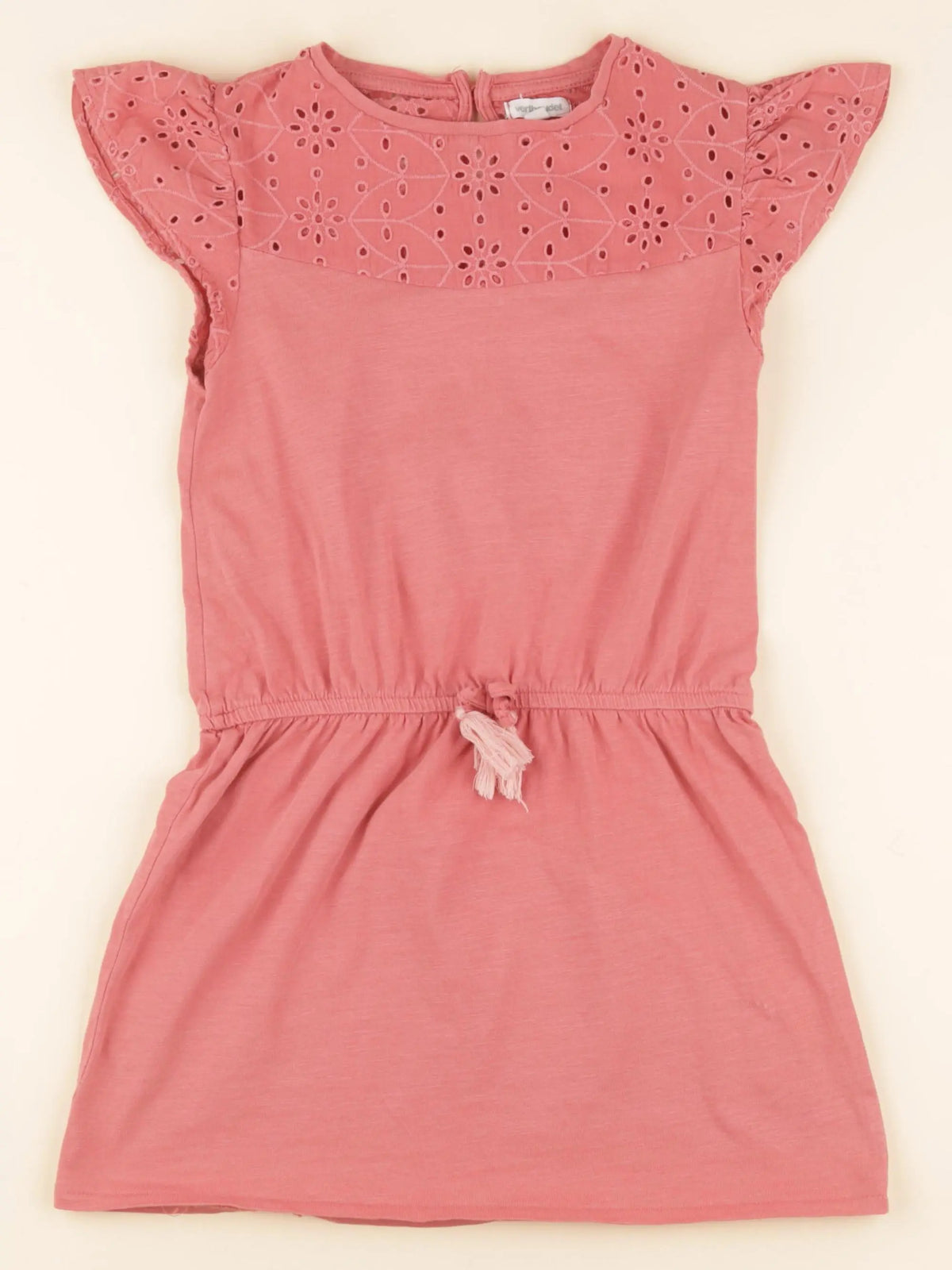 Vertbaudet - robe rose - 8 ans
