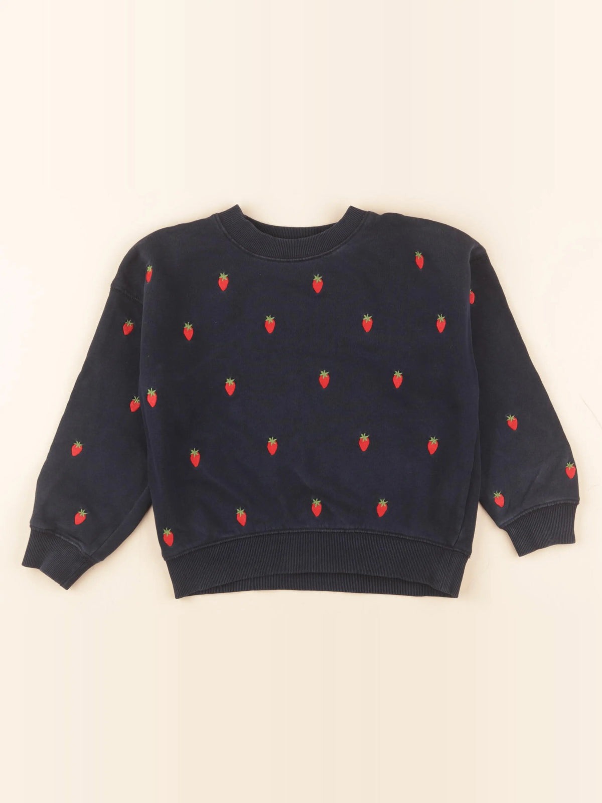 Monoprix - sweat bleu - 8 ans