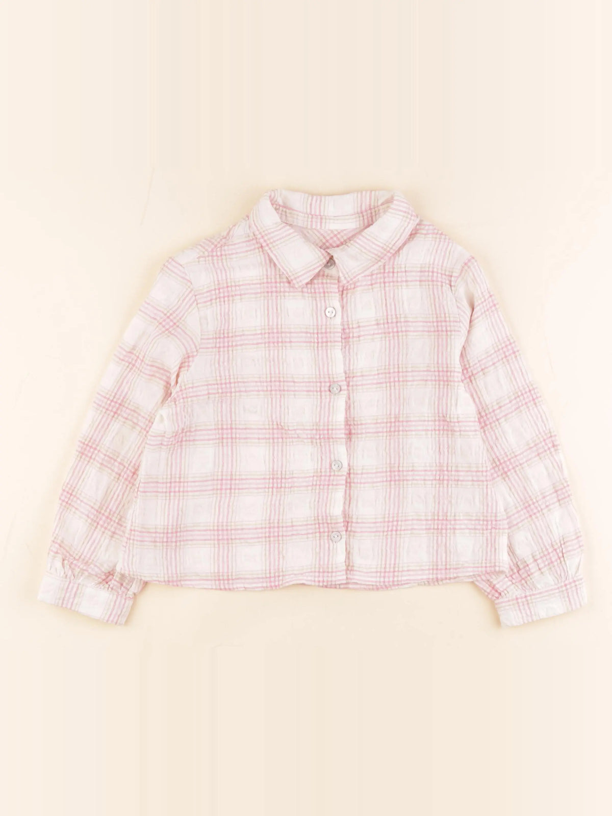 Zara - blouse beige - 6 ans