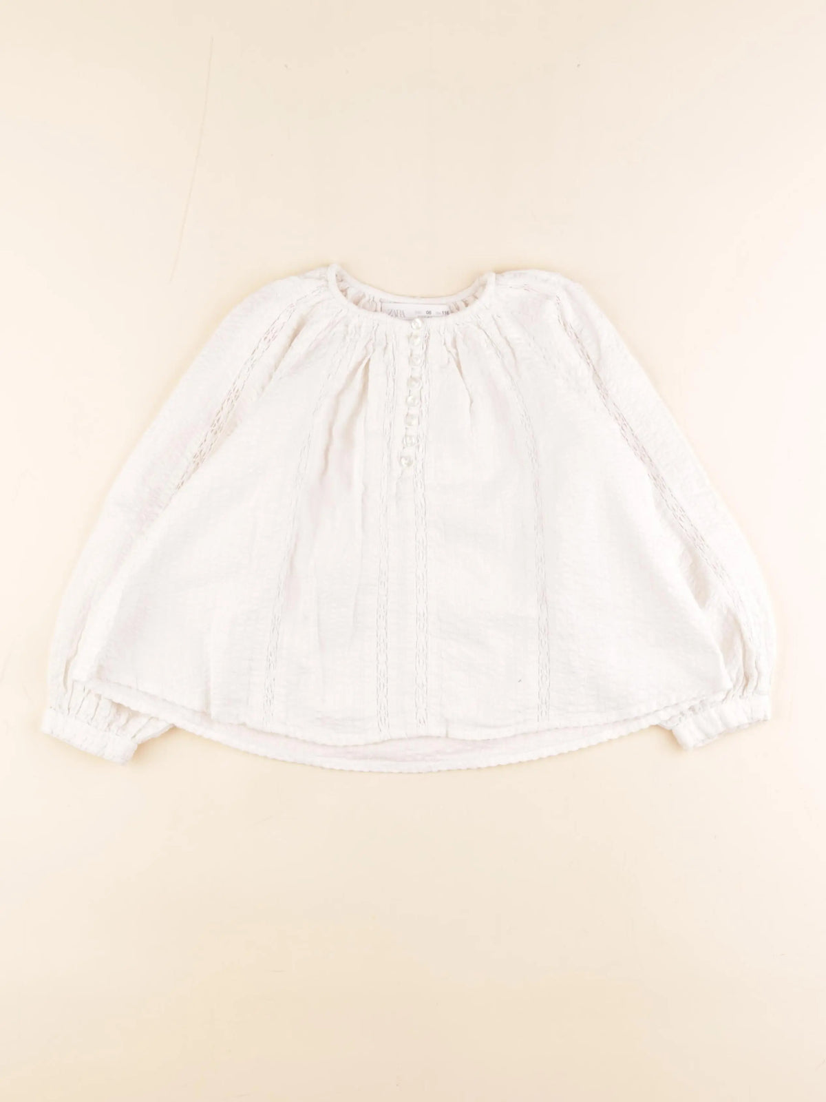 Zara - blouse blanc - 6 ans