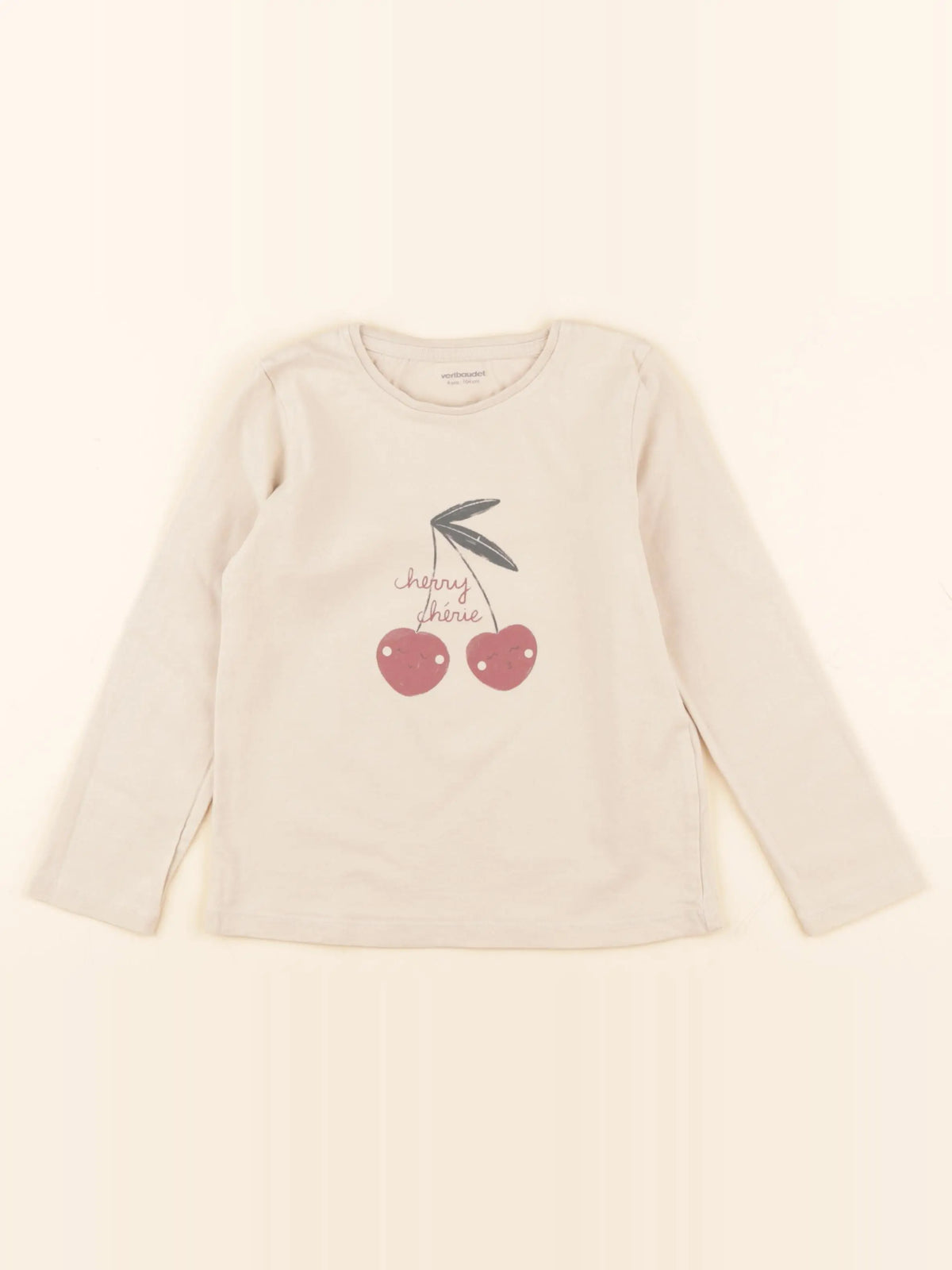 Vertbaudet - tee-shirt multicolore - 4 ans