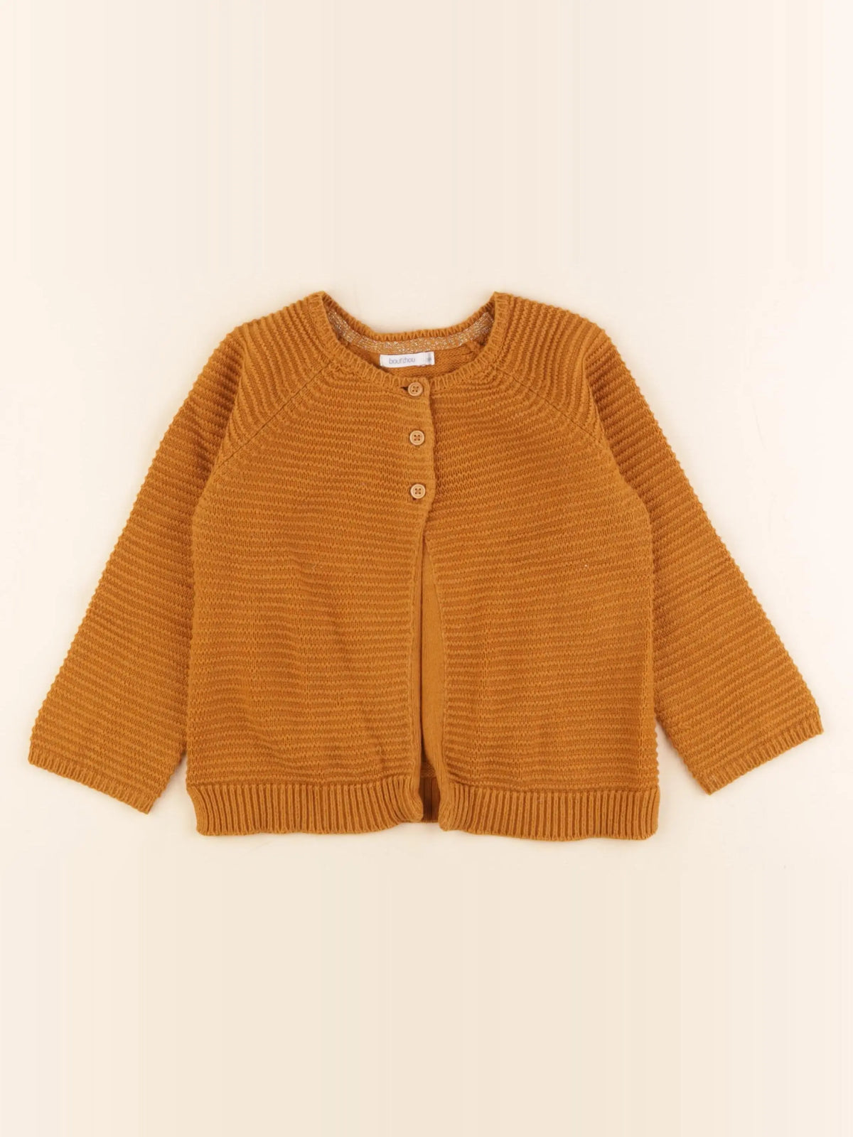 Boutchou - gilet marron - 36 mois