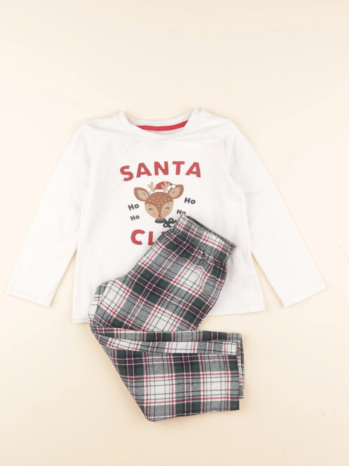 Vertbaudet - pyjama coton multicolore - 4 ans