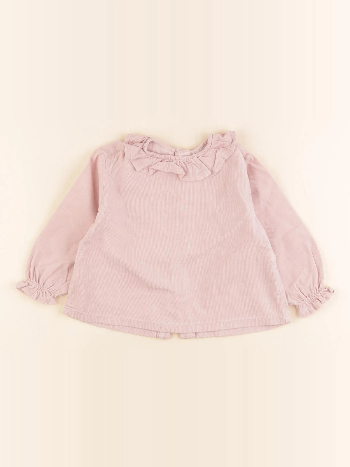 Zara - blouse rose - 9/12 mois