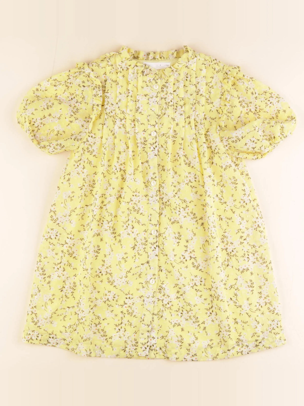 Zara - robe jaune - 6 ans