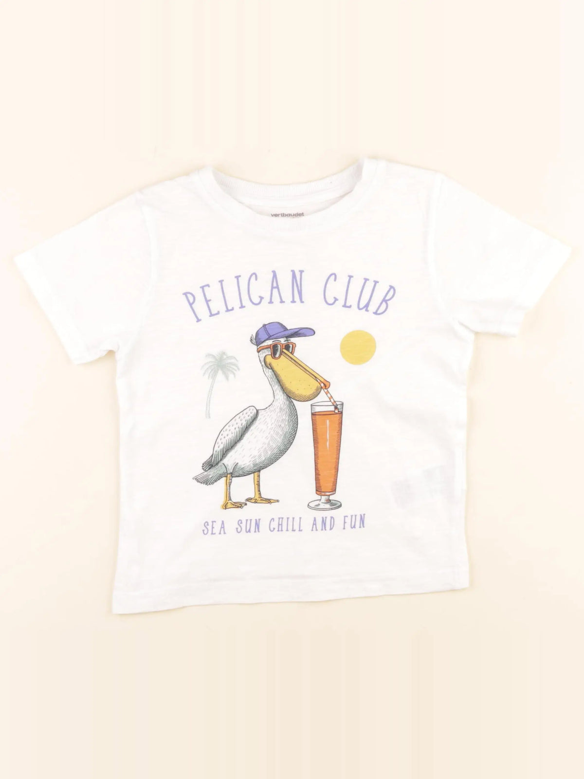 Vertbaudet - tee-shirt multicolore - 5 ans