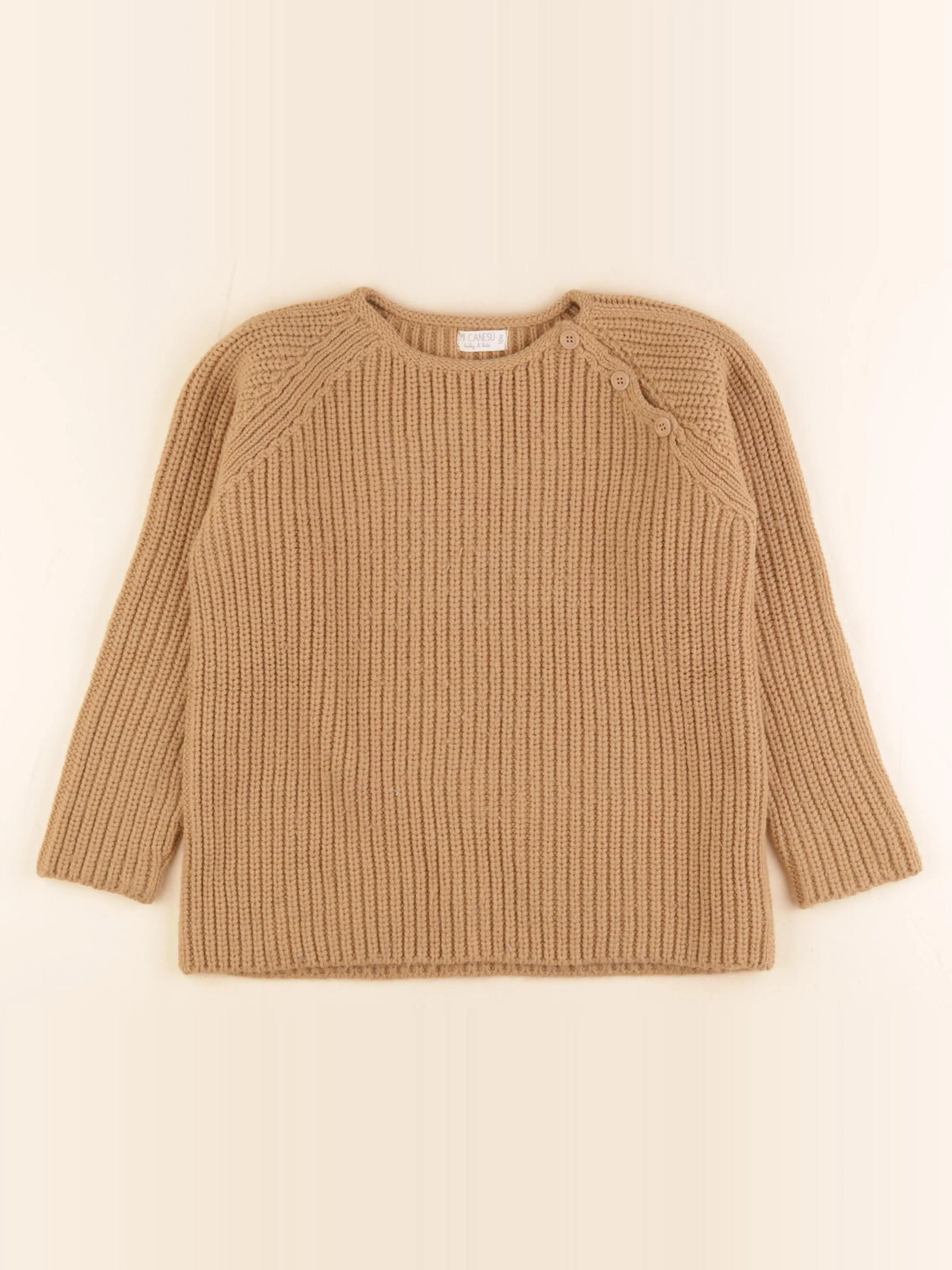 Mi Canesu - pull marron - 10 ans