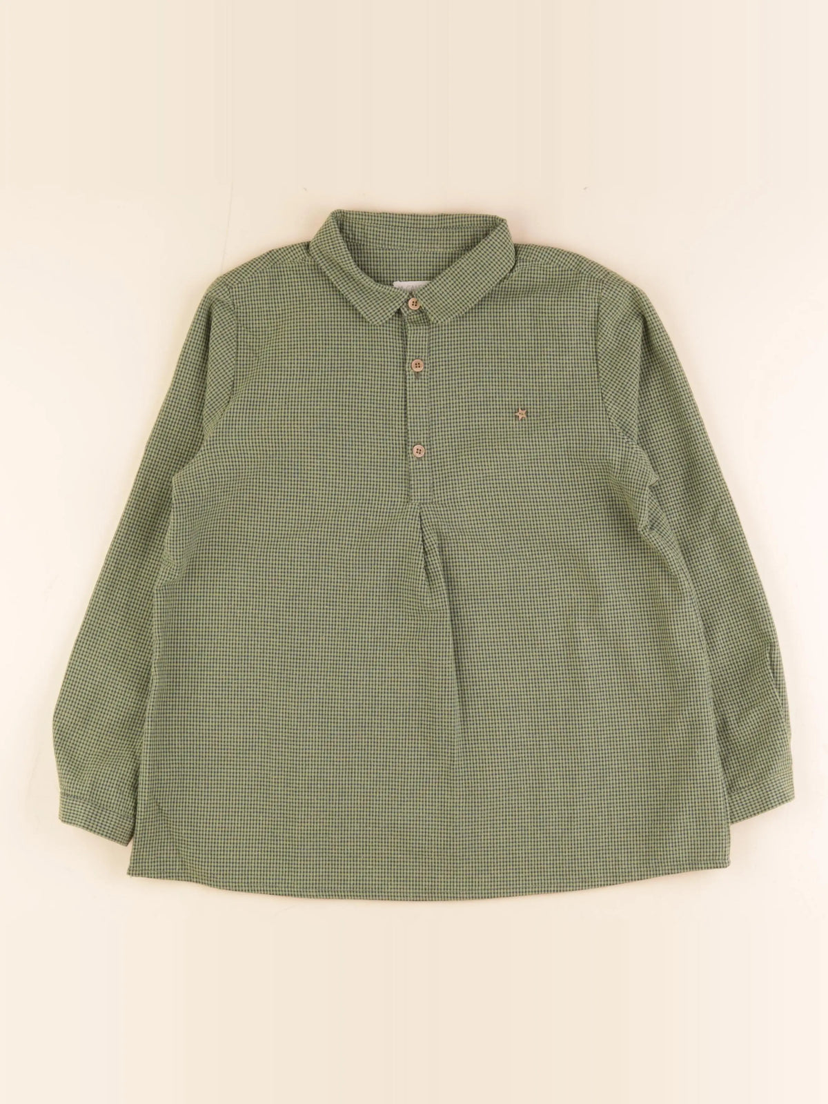 Mi Canesu - blouse vert - 10 ans