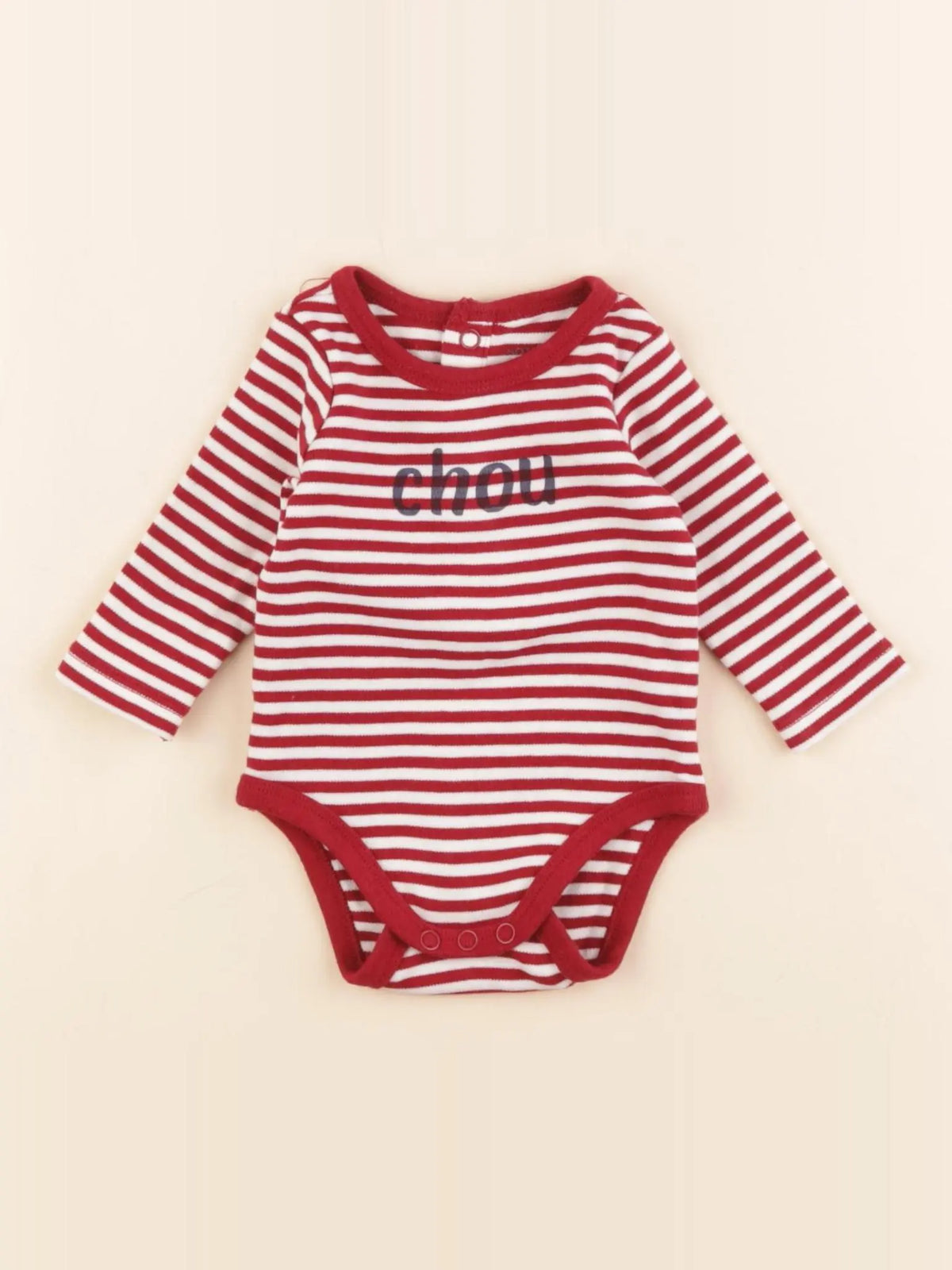 Natalys - body rouge - 1 mois