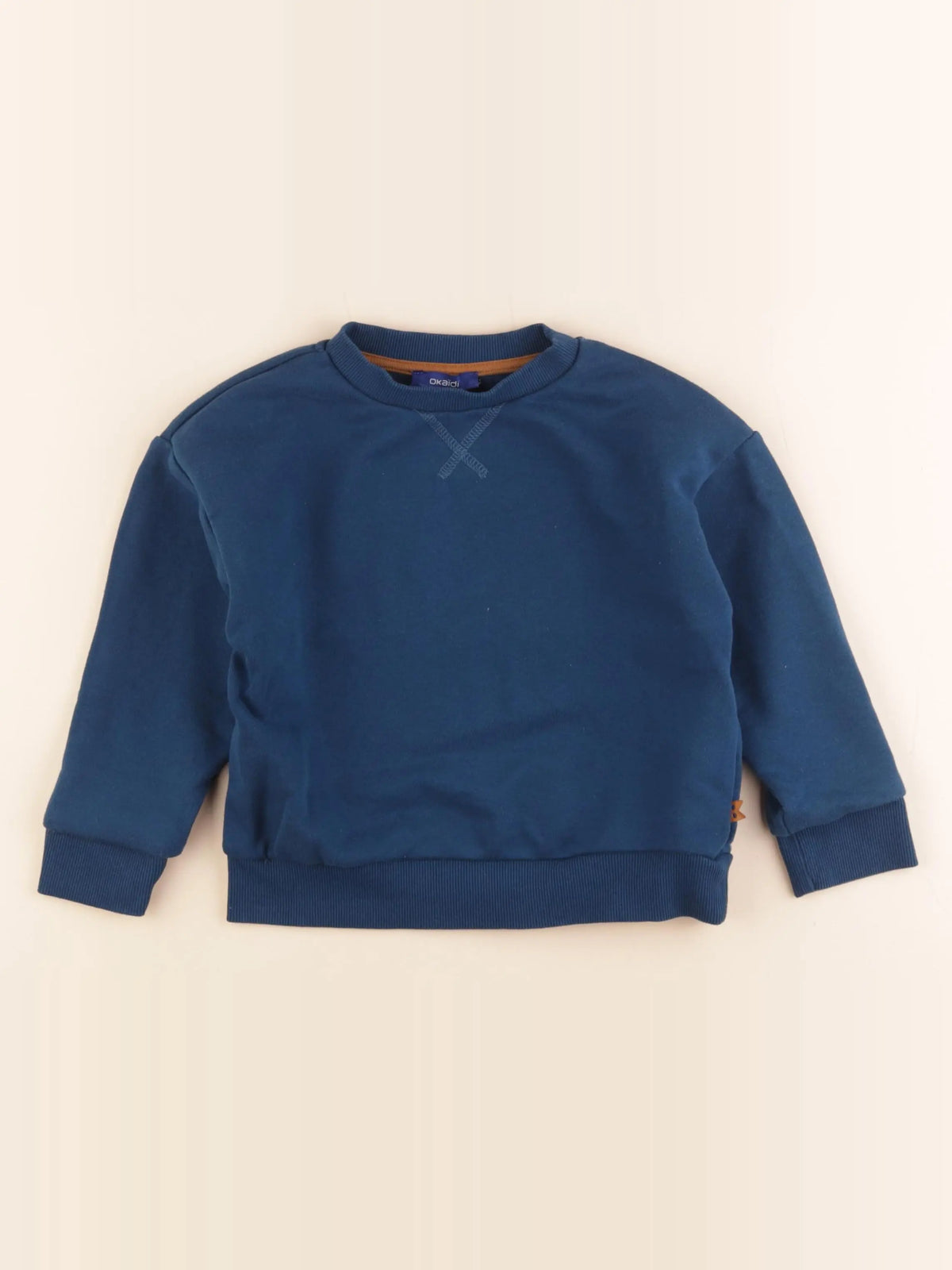 Okaidi - sweat bleu - 4 ans