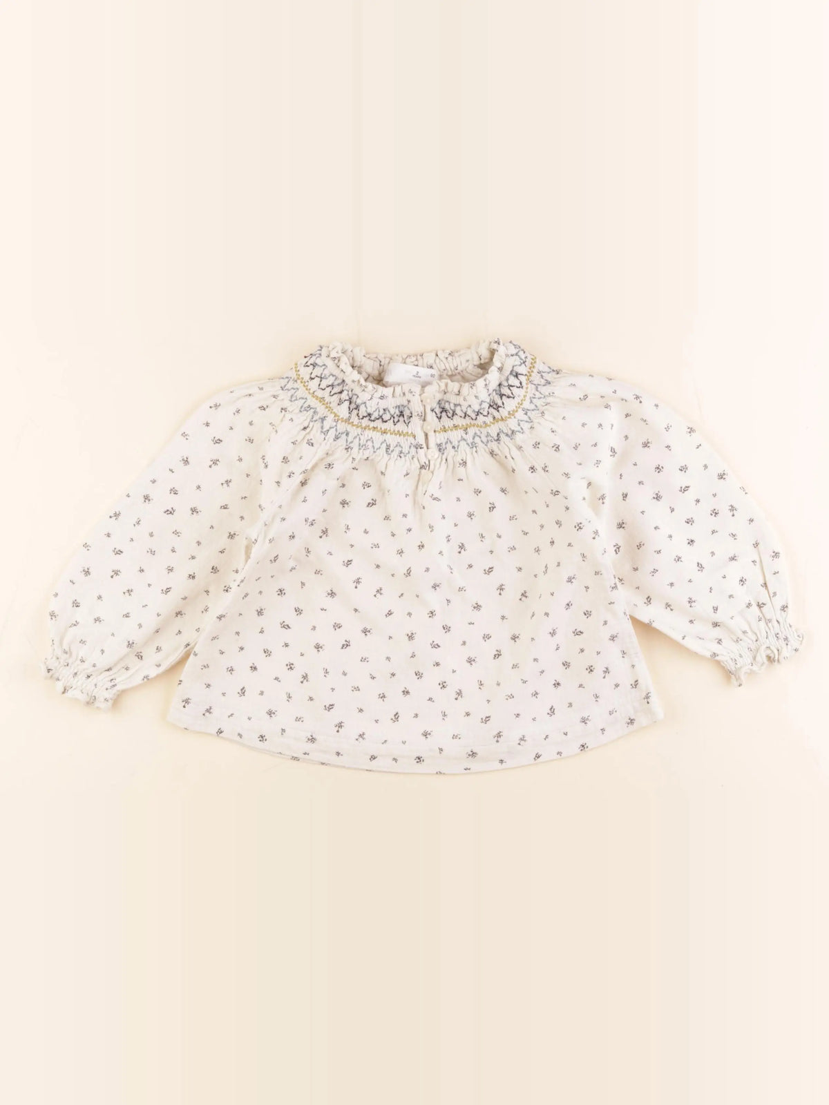 Zara - blouse beige - 2 ans