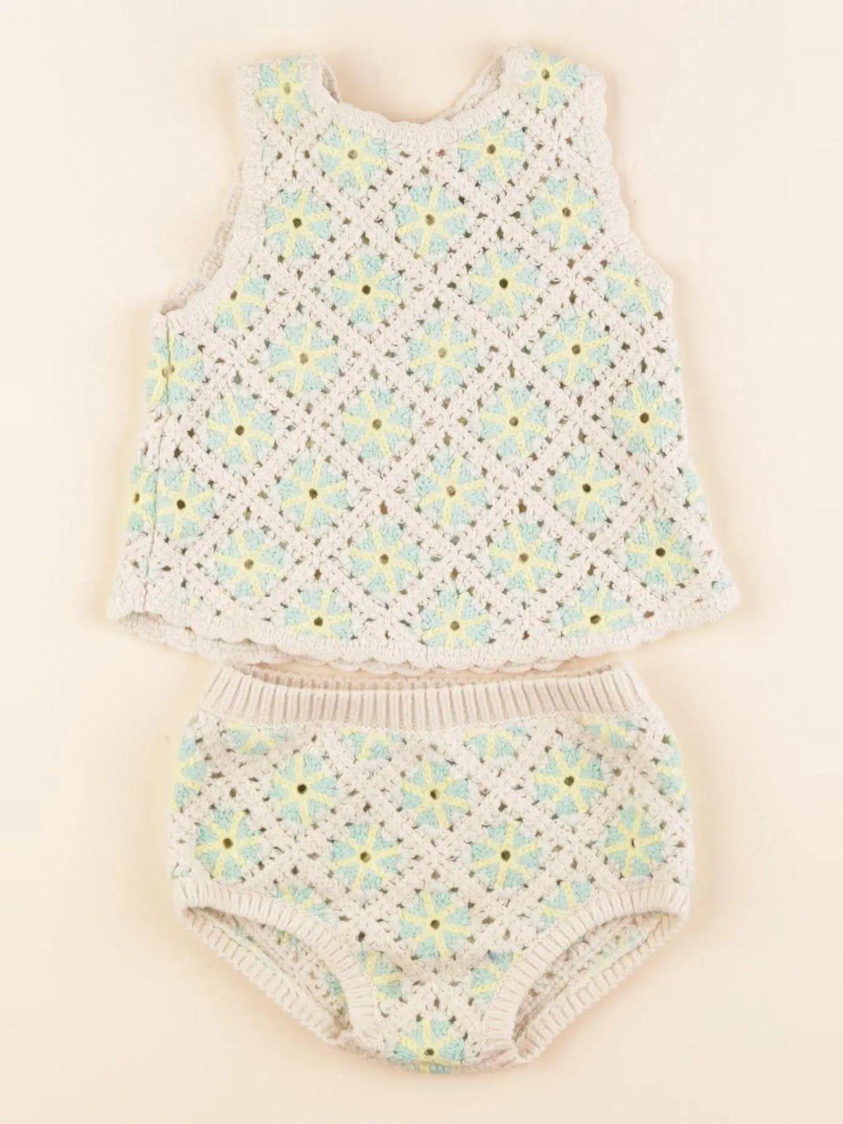 Zara - ensemble multicolore - 6/12 mois