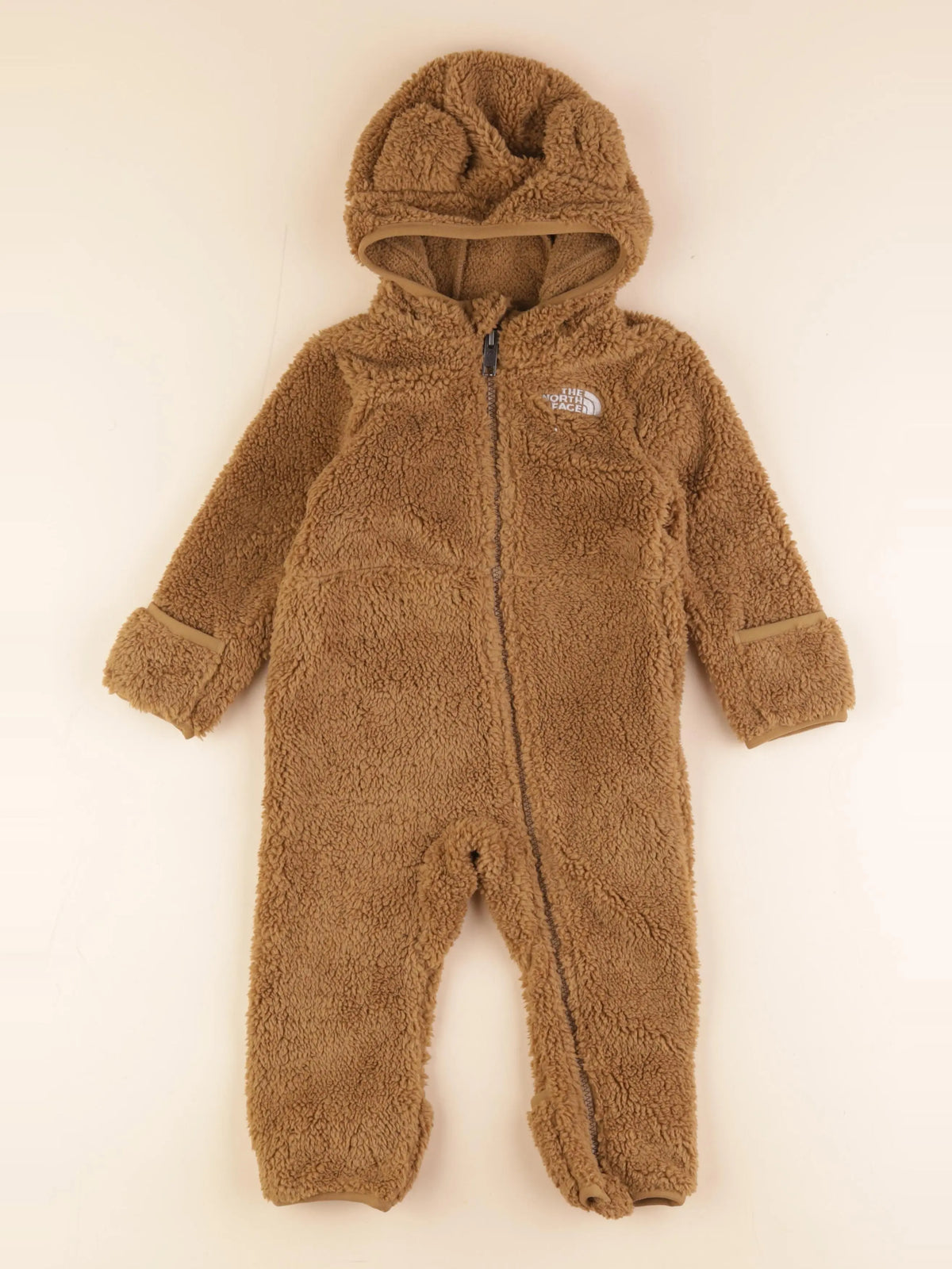 The North Face - combi-pilote marron - 6/12 mois