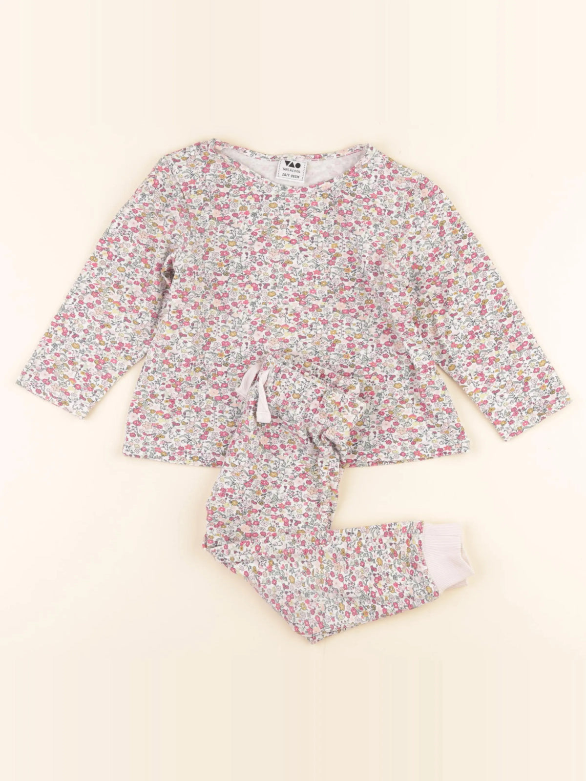 Tape à l'oeil - pyjama coton multicolore - 2 ans