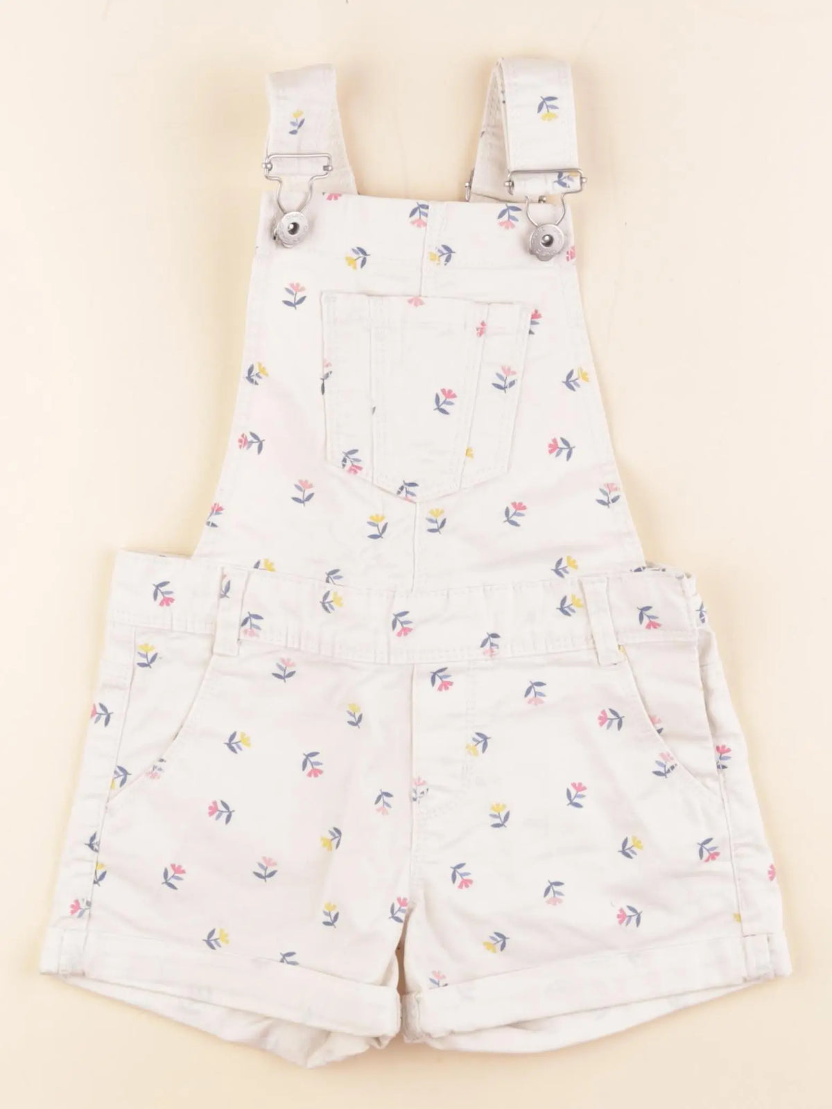 Okaidi - salopette blanc - 4 ans