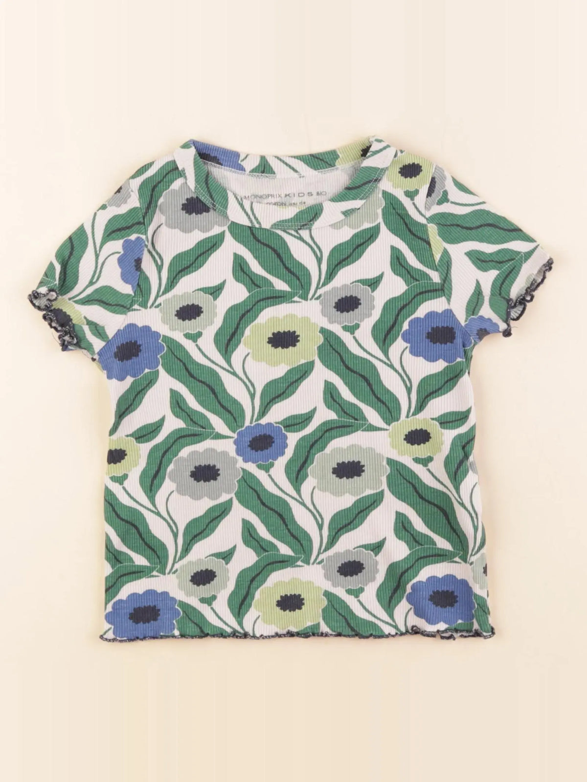 Monoprix - tee-shirt multicolore - 4 ans