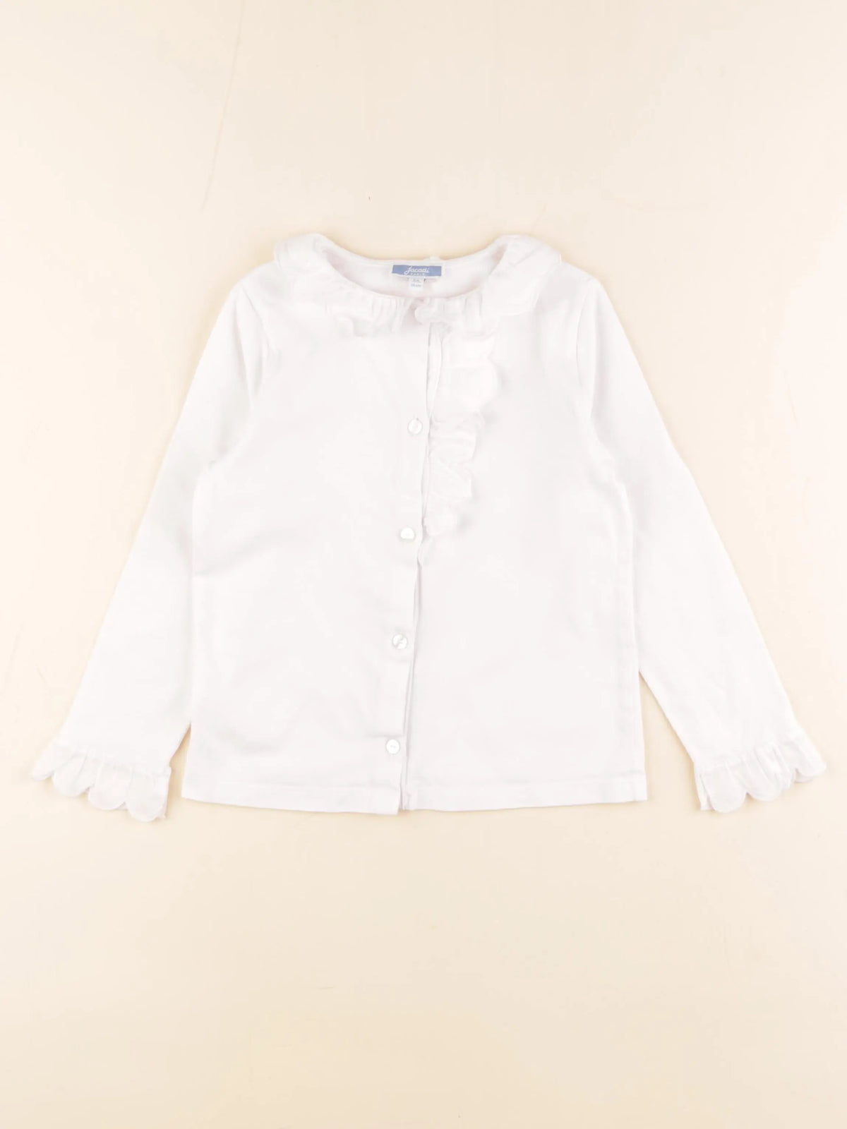 Jacadi - tee-shirt blanc - 6 ans
