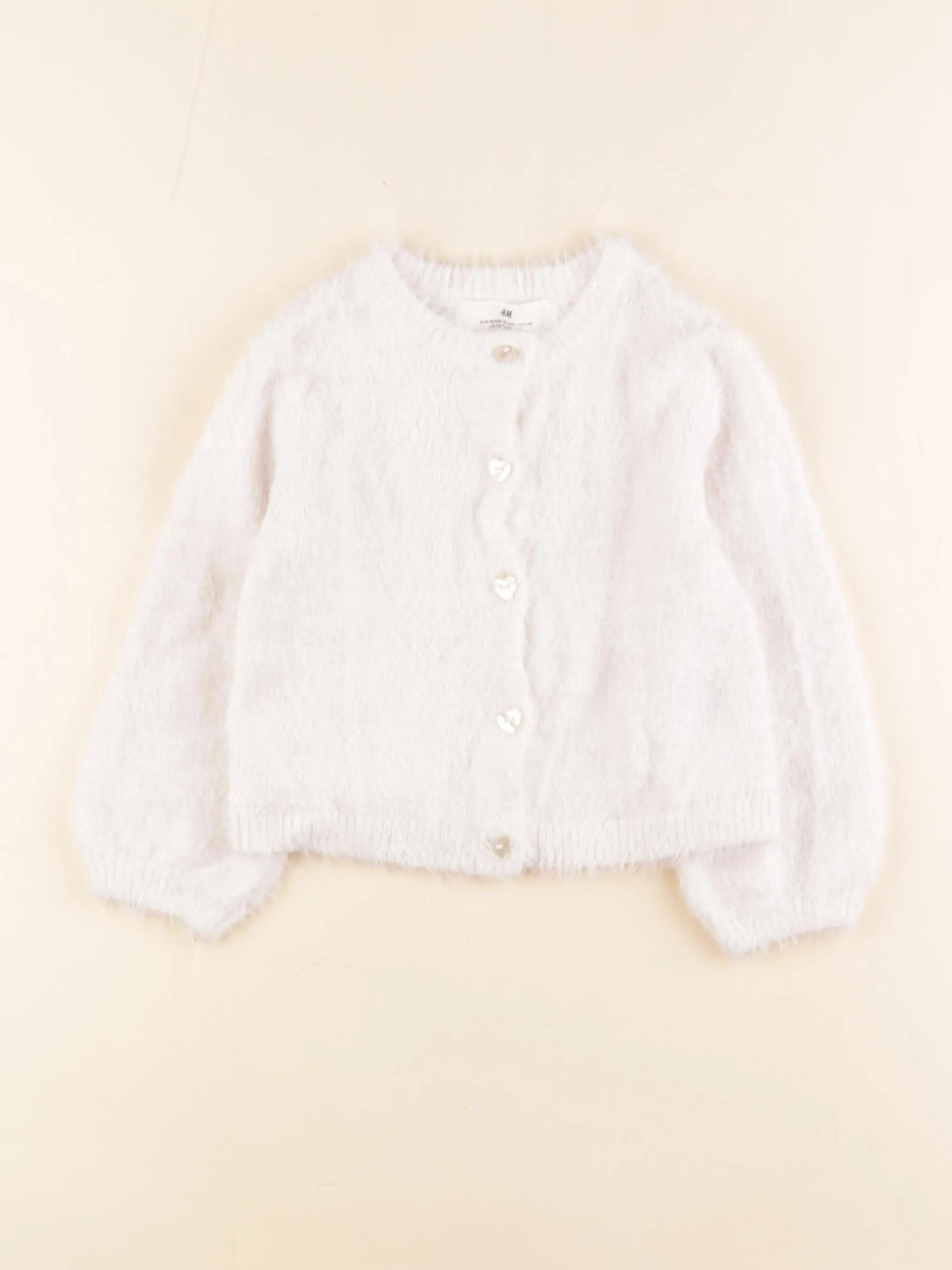H&M - gilet rose - 2/4 ans