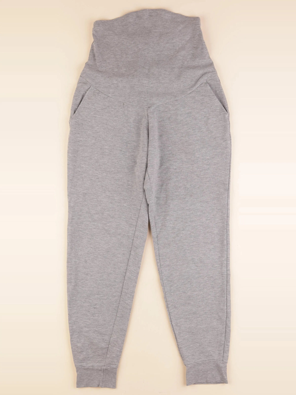H&M - pantalon grossesse gris - xs
