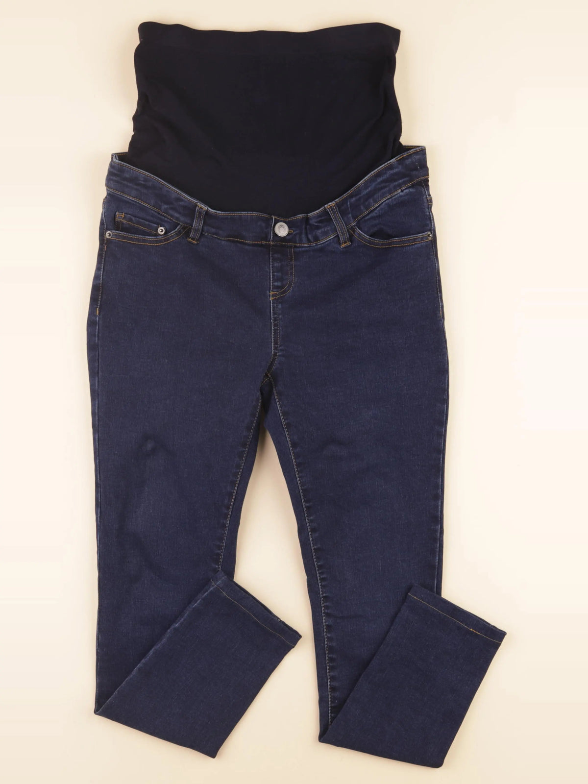 Vertbaudet - jean grossesse bleu - 38