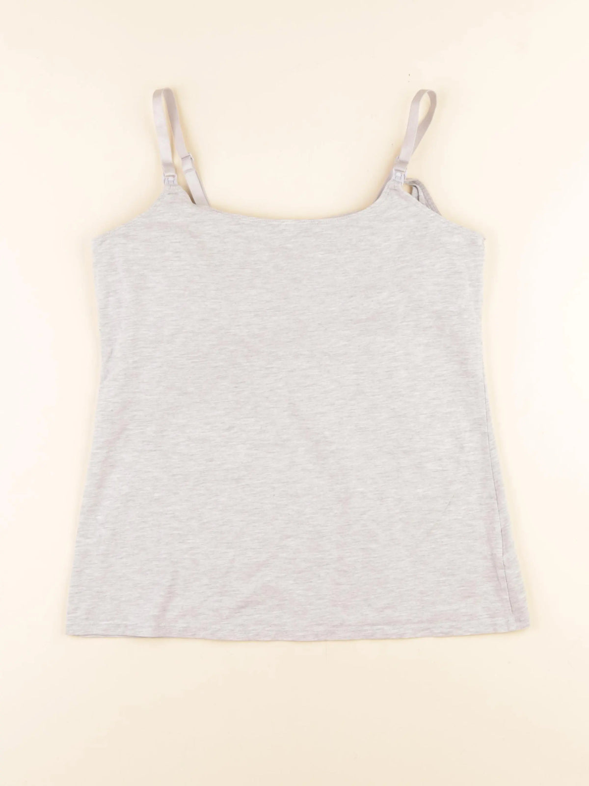 H&M - débardeur grossesse, allaitement gris - m