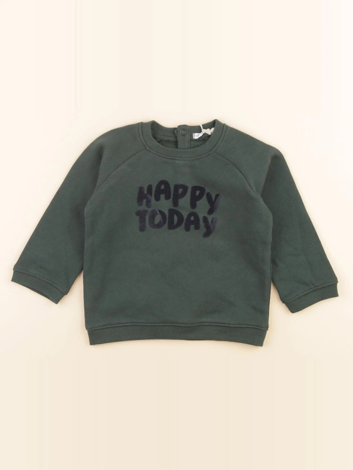 Boutchou - sweat vert - 24 mois