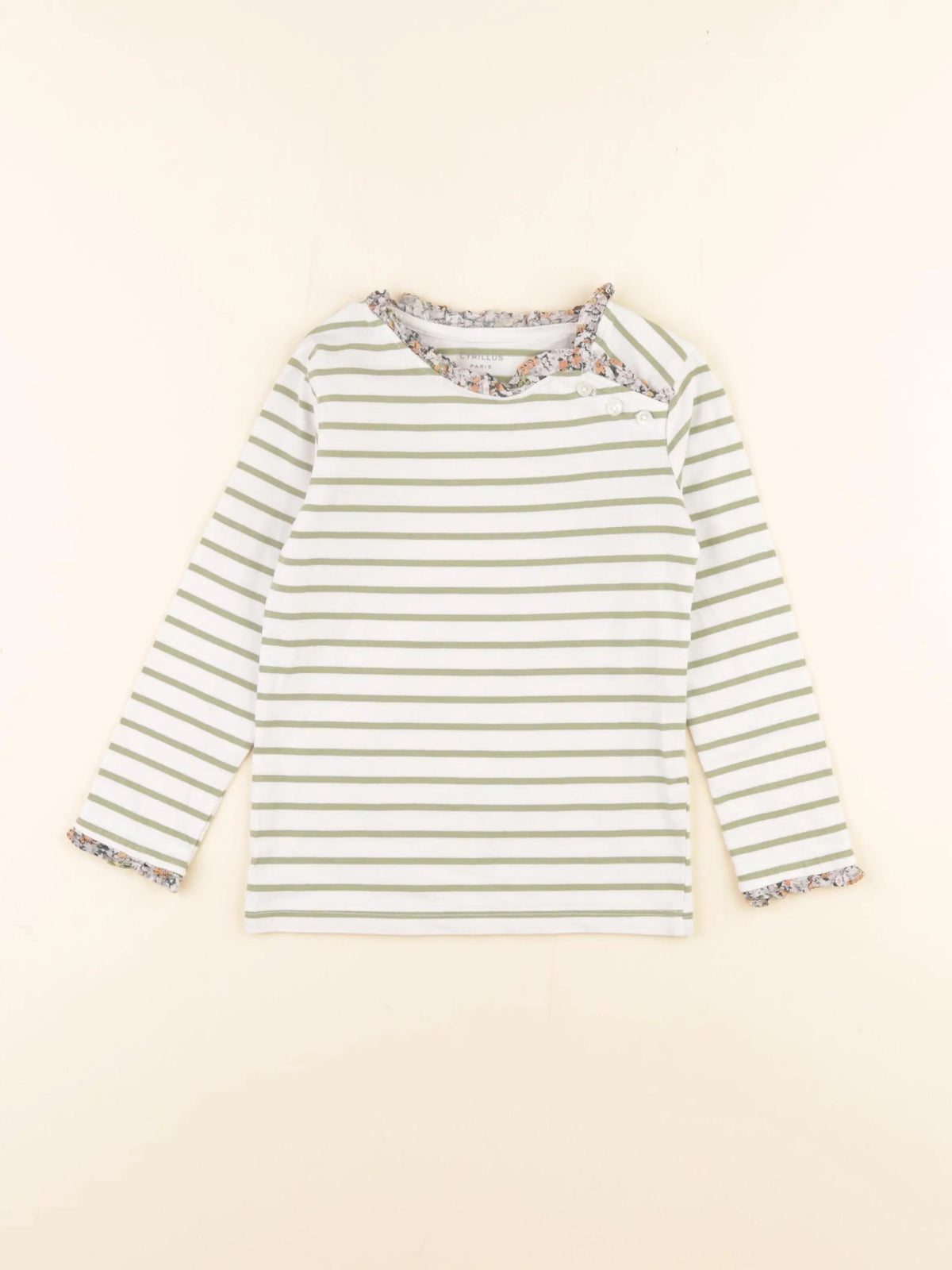 Cyrillus - tee-shirt multicolore - 4 ans