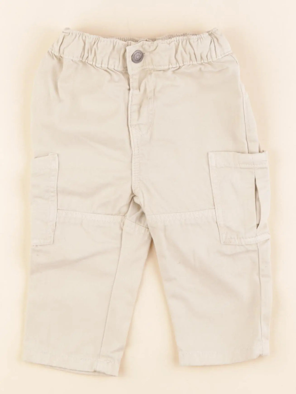 Tape à l'oeil - pantalon beige - 9 mois