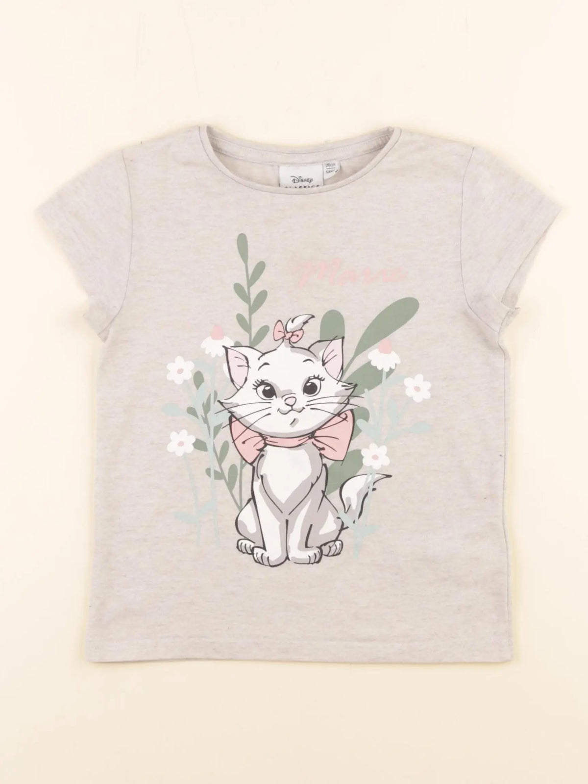 Vertbaudet - tee-shirt beige - 5 ans