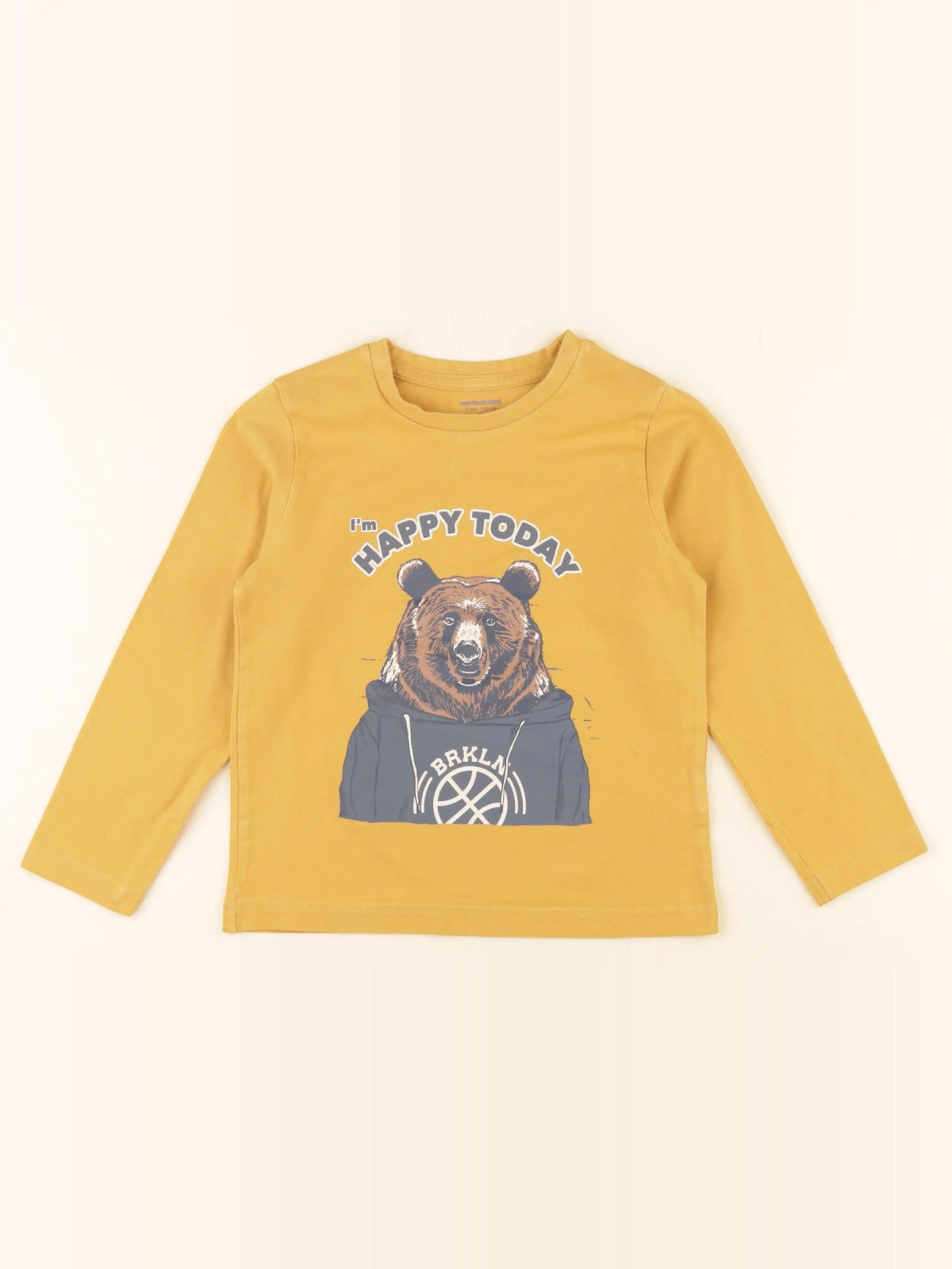 Vertbaudet - tee-shirt jaune - 5 ans