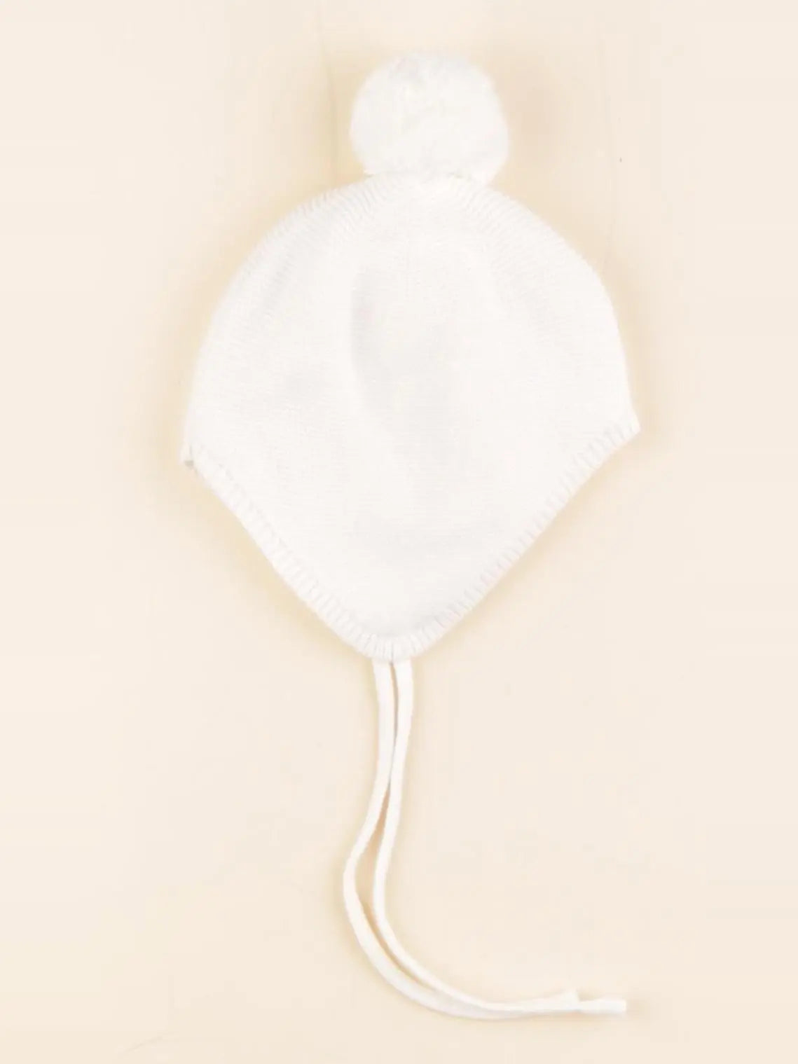 Jacadi - bonnet blanc - 0/1 mois