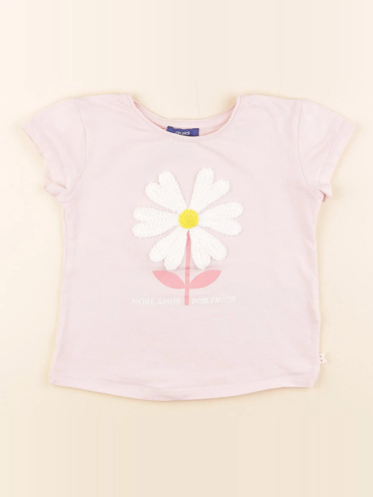 Okaidi - tee-shirt rose - 5 ans