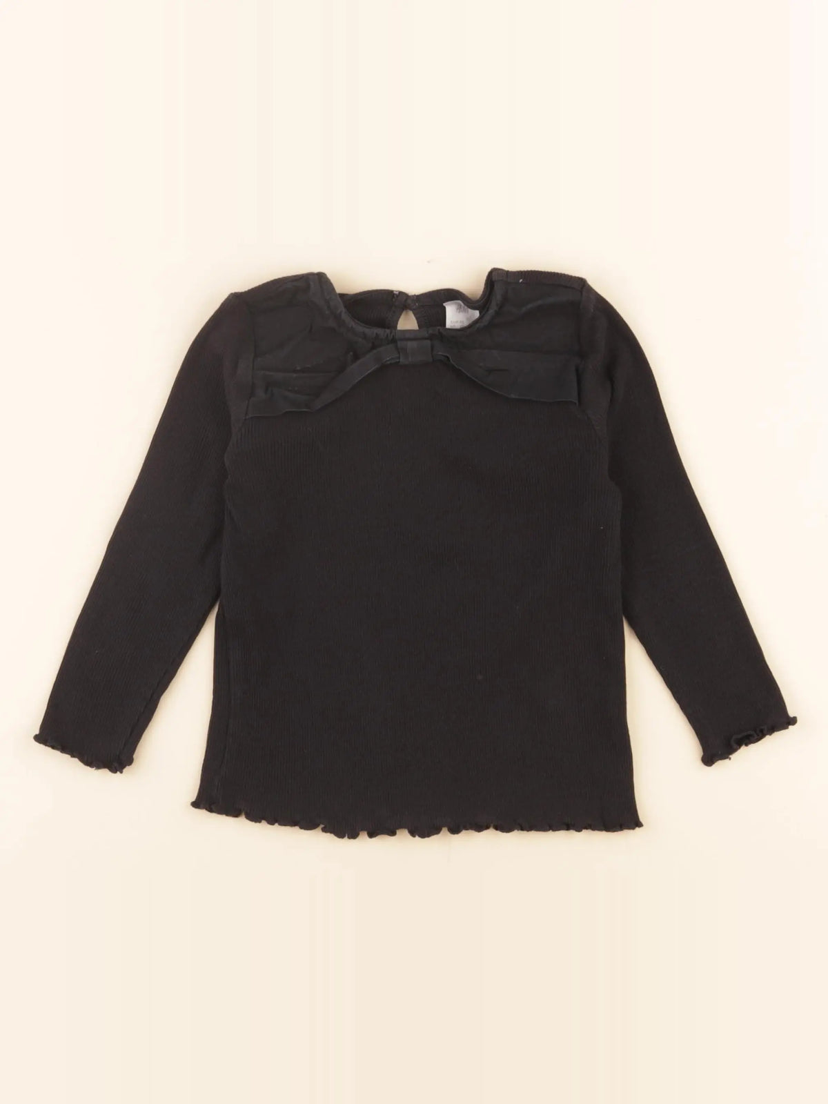 H&M - tee-shirt noir - 18/24 mois