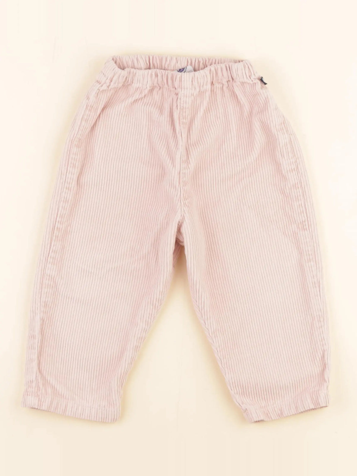 Petit Bateau - pantalon rose - 24 mois