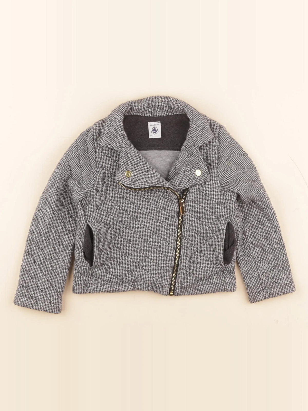 Petit Bateau - veste gris - 4 ans