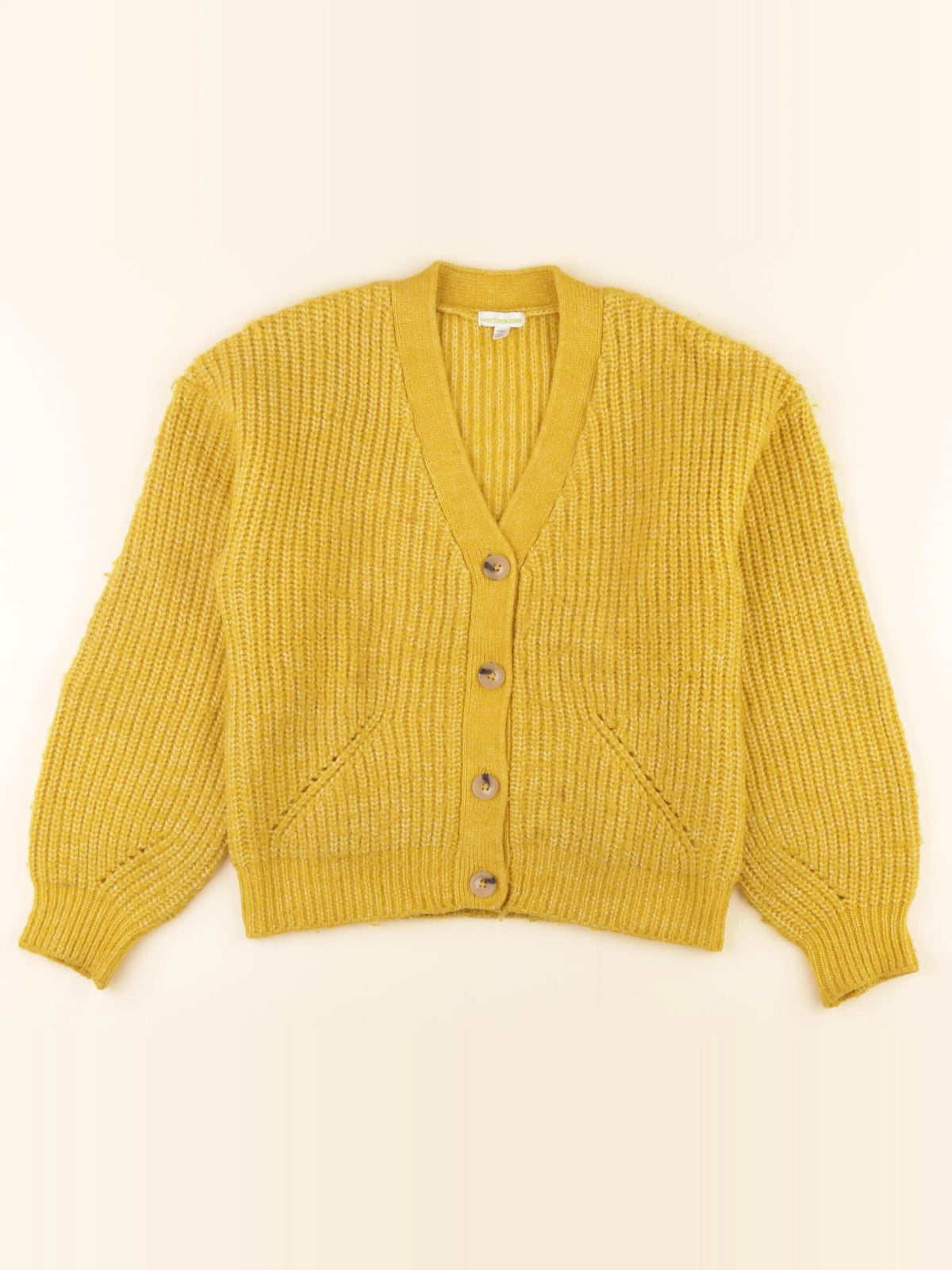 Vertbaudet - gilet jaune - 10 ans