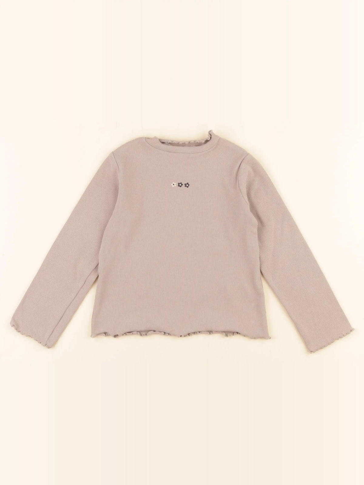 Zara - tee-shirt beige - 4 ans