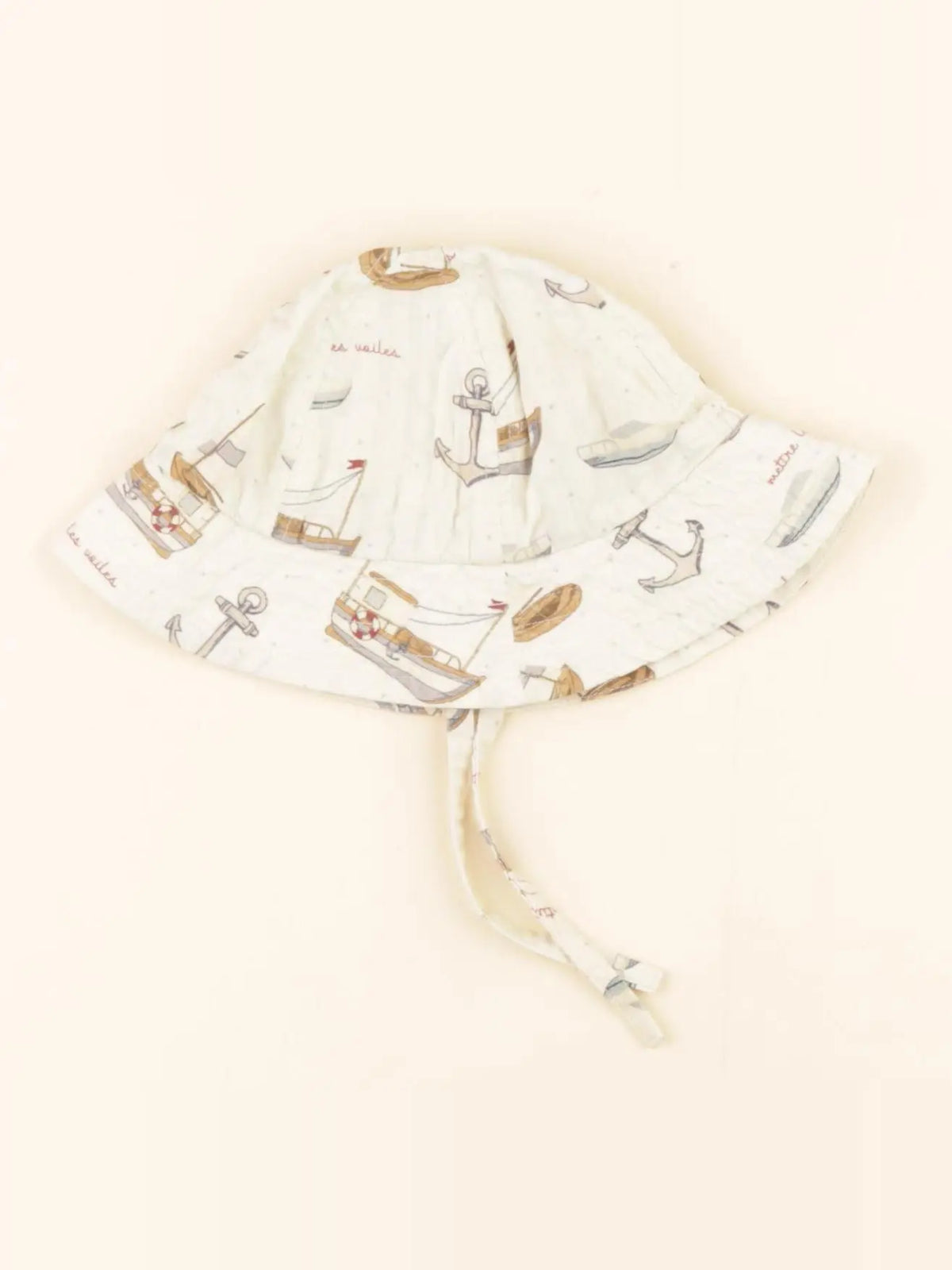 Konges slojd - chapeau beige - 0/3 mois