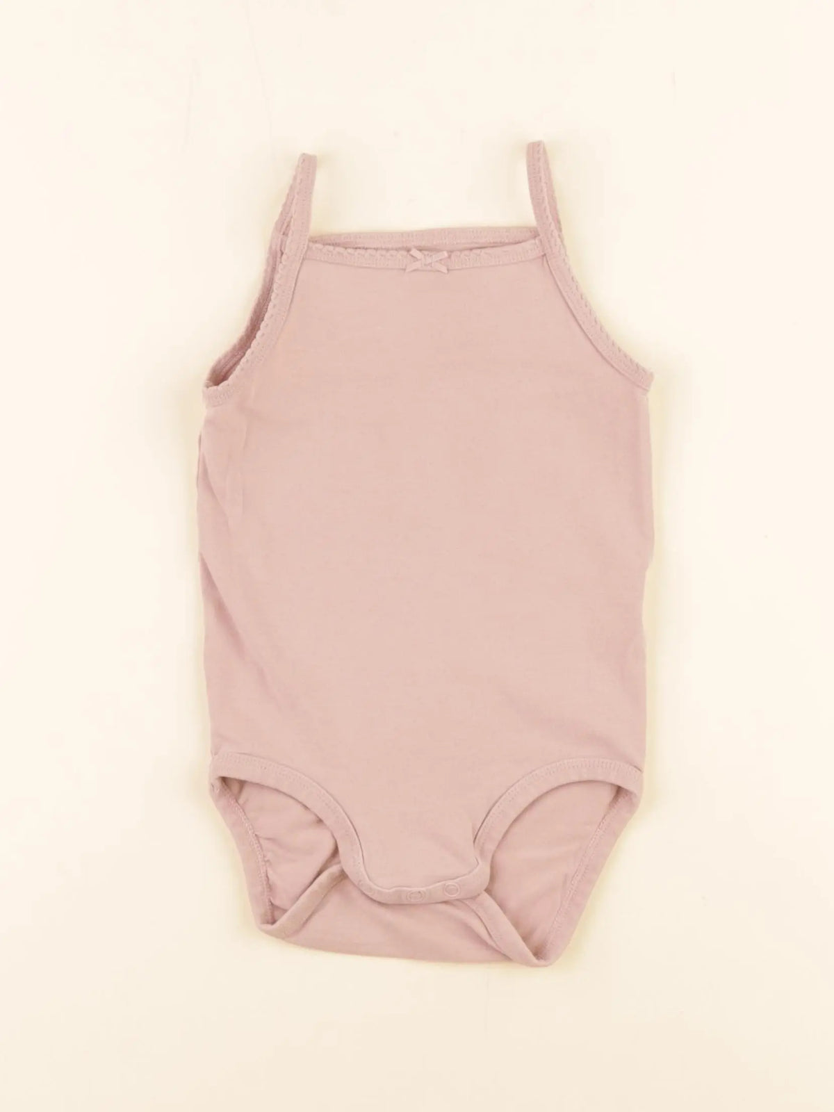 H&M - body rose - 9/12 mois