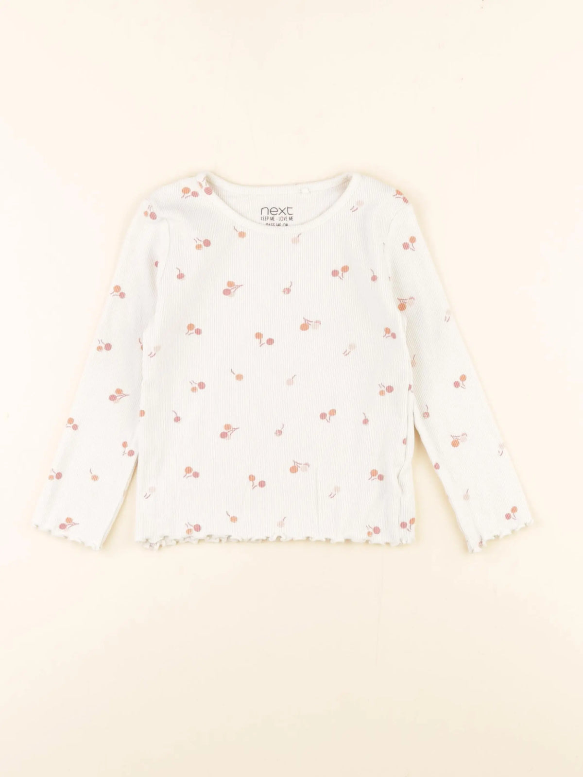 Next - tee-shirt beige - 3/4 ans