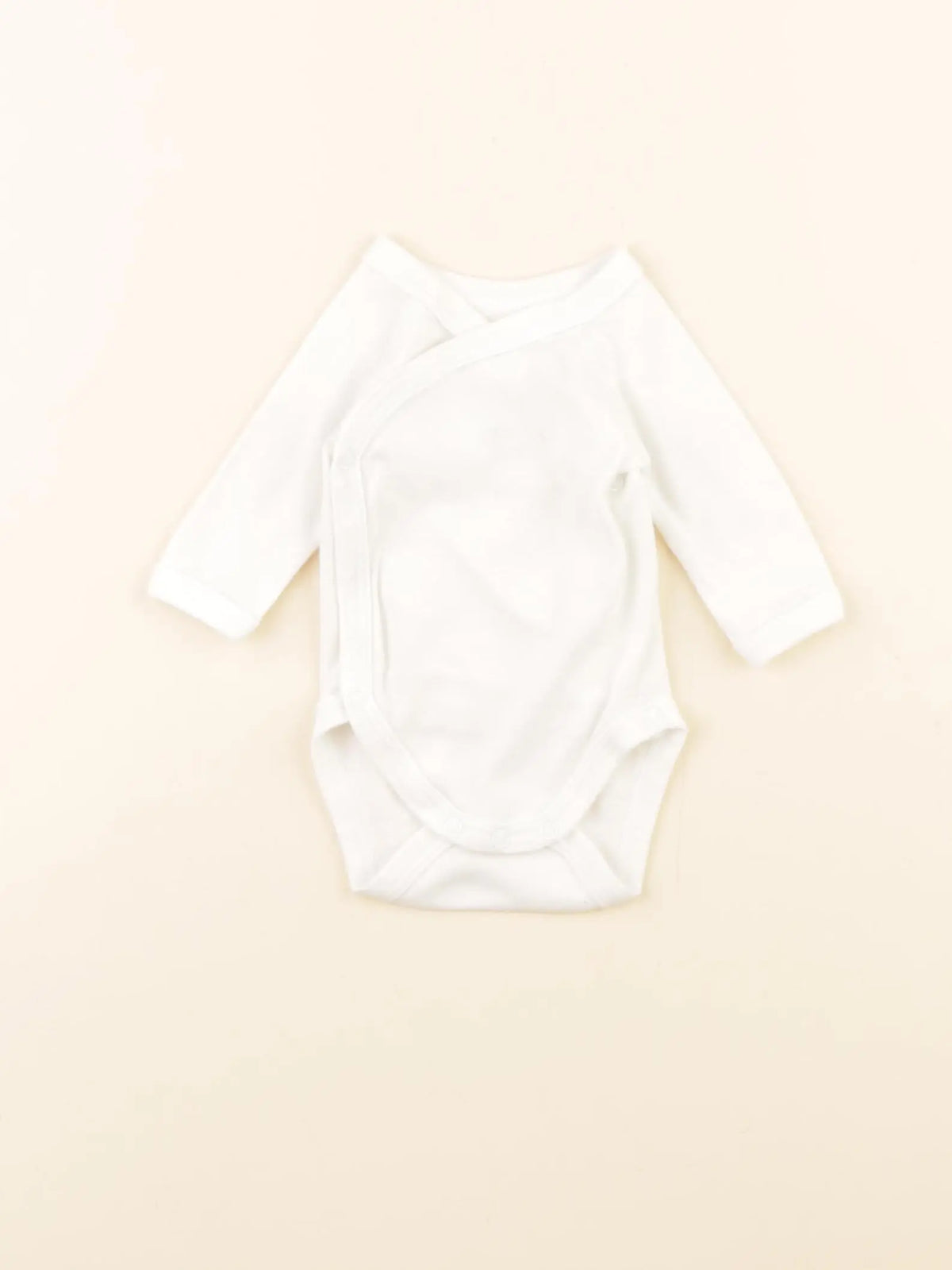 Petit Bateau - body blanc - 0 mois