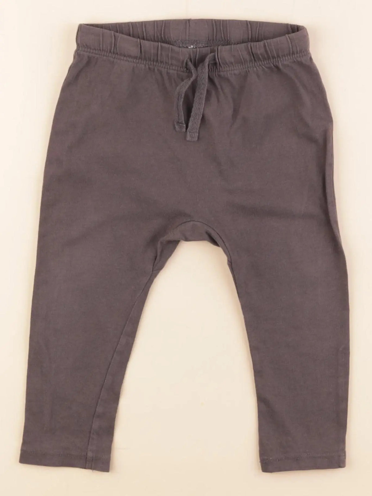 H&M - legging gris - 12/18 mois