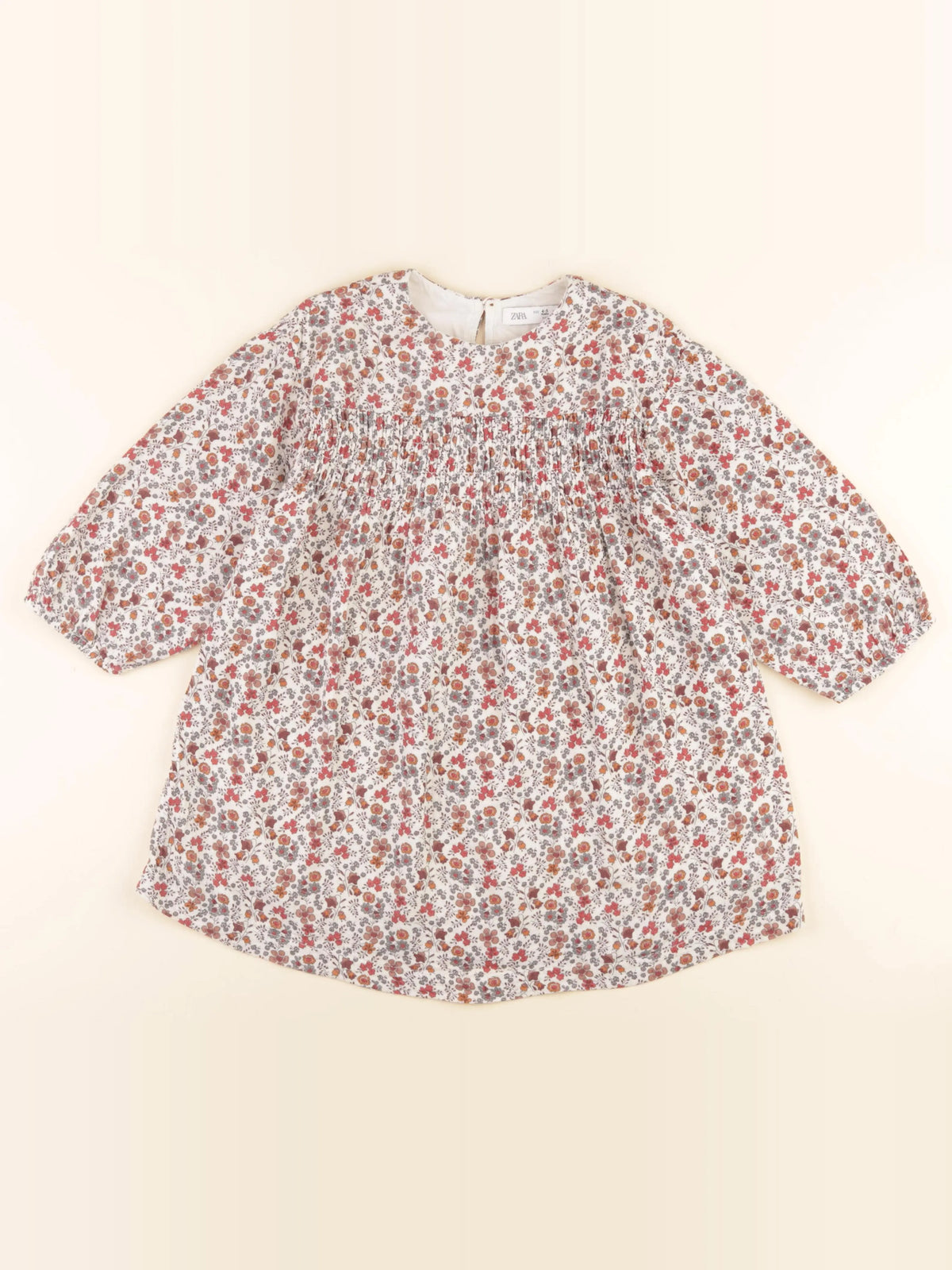 Zara - robe blanc - 4/5 ans