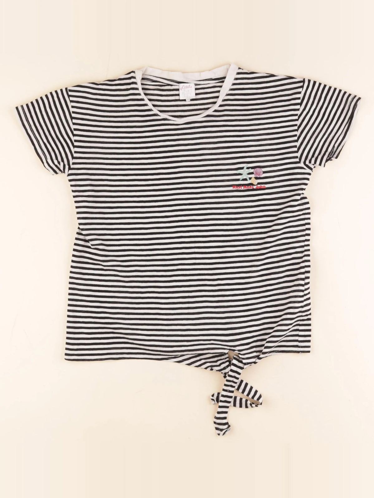 Little Karl Marc John - tee-shirt bleu - 12 ans
