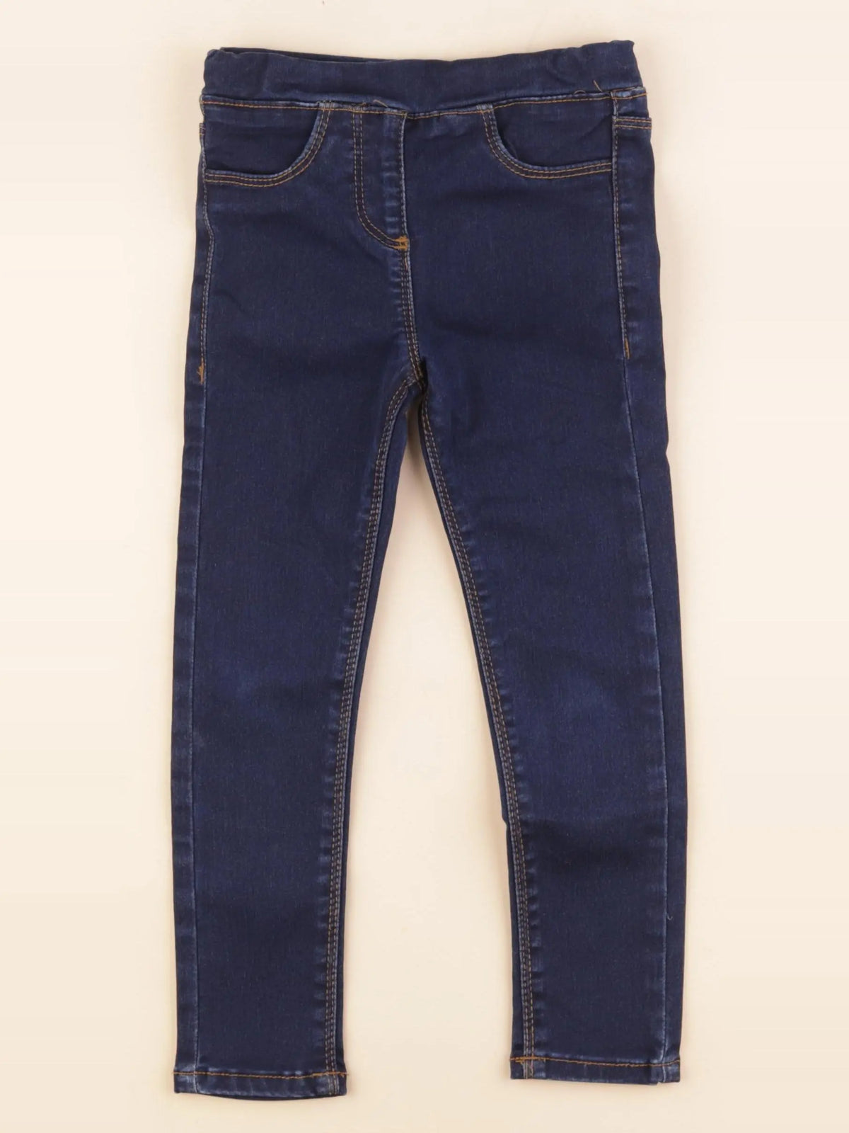 Vertbaudet - jegging bleu - 4 ans