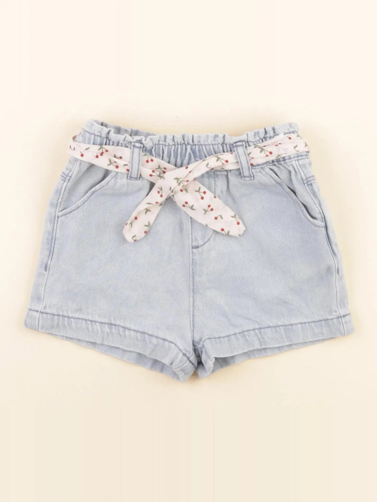 Vertbaudet - short bleu - 24 mois
